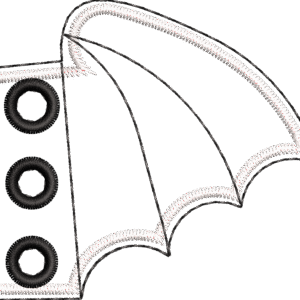 Matriz Tag de Tênis Asa de Morcego